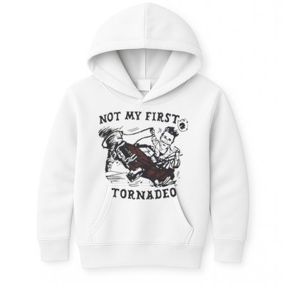 Not My First Tornado Kids Hoodie