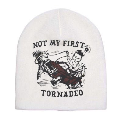 Not My First Tornado Short Acrylic Beanie