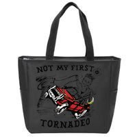 Not My First Tornado Zip Tote Bag