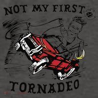 Not My First Tornado Vector Backpack