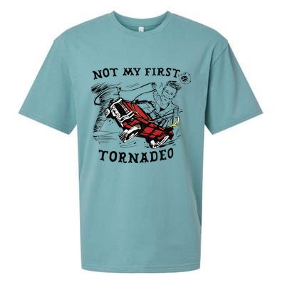 Not My First Tornado Sueded Cloud Jersey T-Shirt
