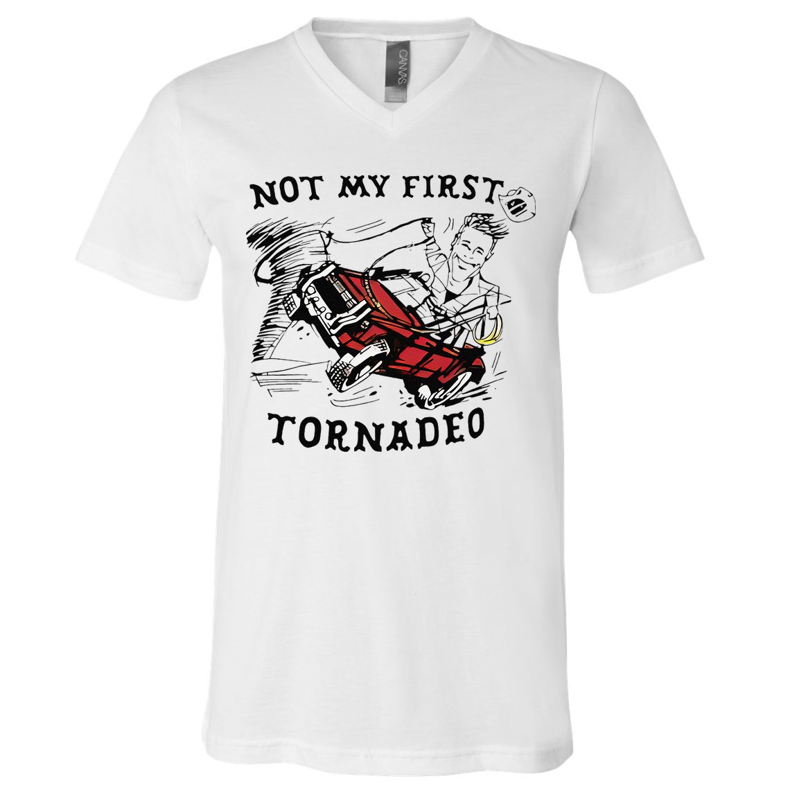 Not My First Tornado V-Neck T-Shirt