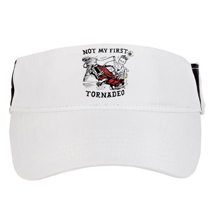 Not My First Tornado Adult Drive Performance Visor