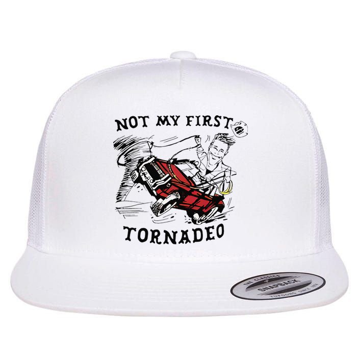Not My First Tornado Flat Bill Trucker Hat