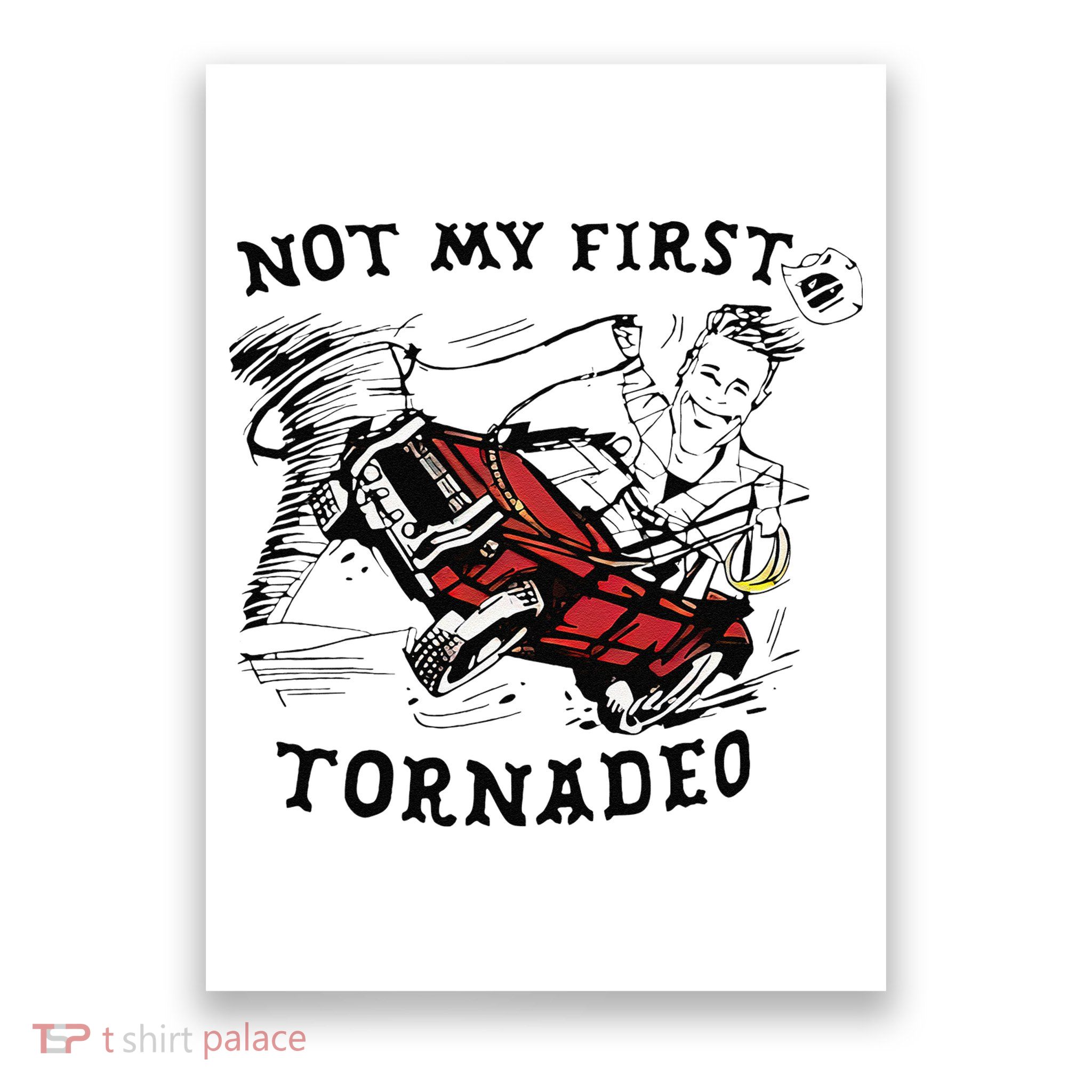 Not My First Tornado Poster