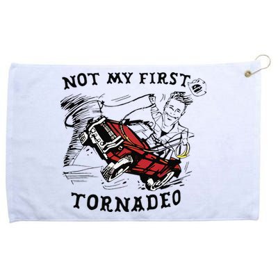 Not My First Tornado Grommeted Golf Towel