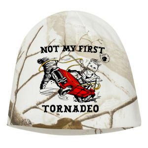 Not My First Tornadeo Not My First Tornado Kati - Camo Knit Beanie