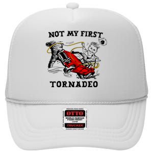 Not My First Tornadeo Not My First Tornado High Crown Mesh Back Trucker Hat