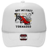 Not My First Tornadeo Not My First Tornado High Crown Mesh Back Trucker Hat