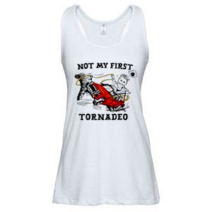 Not My First Tornadeo Not My First Tornado Ladies Essential Flowy Tank