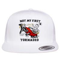 Not My First Tornadeo Not My First Tornado Flat Bill Trucker Hat