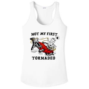 Not My First Tornadeo Not My First Tornado Ladies PosiCharge Competitor Racerback Tank