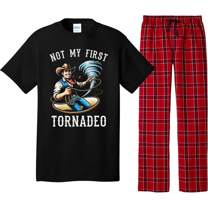 Not My First Tornado Not My First Tornadeo Rodeo Pajama Set