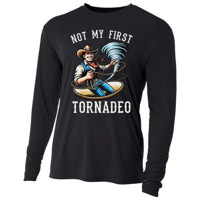 Not My First Tornado Not My First Tornadeo Rodeo Cooling Performance Long Sleeve Crew