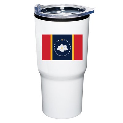 New Mississippi Flag In God We Trust Magnolia Tumbler