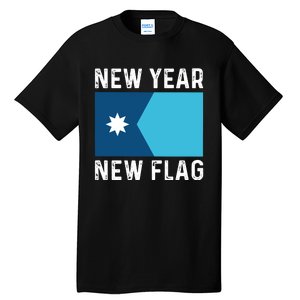 New Minnesota Flag Tall T-Shirt