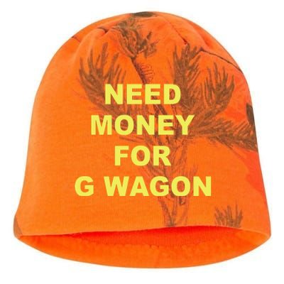 Need Money For G Wagon Kati - Camo Knit Beanie