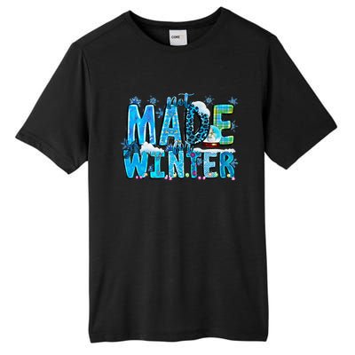 Not Made For Winter Cozy Season Christmas Tall Fusion ChromaSoft Performance T-Shirt