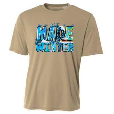 Not Made For Winter Cozy Season Christmas Cooling Performance Crew T-Shirt