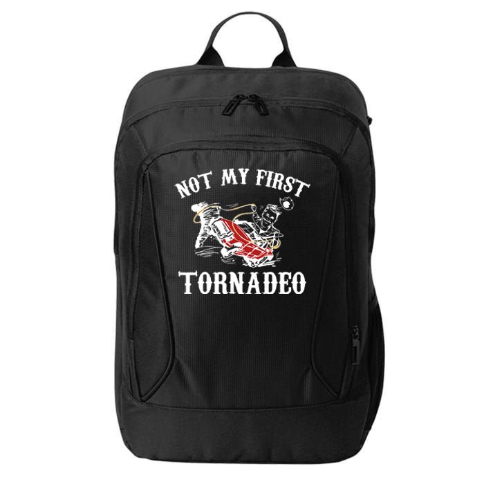 Not My First Tornadeo City Backpack