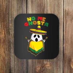 No Me Ghosta Gusta Funny Mexican Halloween Coaster