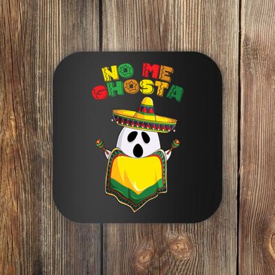 No Me Ghosta Gusta Funny Mexican Halloween Coaster