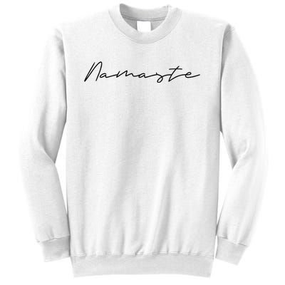 Namaste Meditation Gifts For Spiritual Meditation Practice Sweatshirt