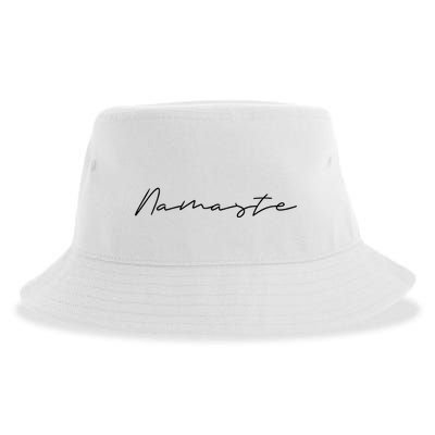 Namaste Meditation Gifts For Spiritual Meditation Practice Sustainable Bucket Hat