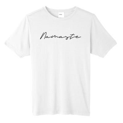 Namaste Meditation Gifts For Spiritual Meditation Practice Tall Fusion ChromaSoft Performance T-Shirt