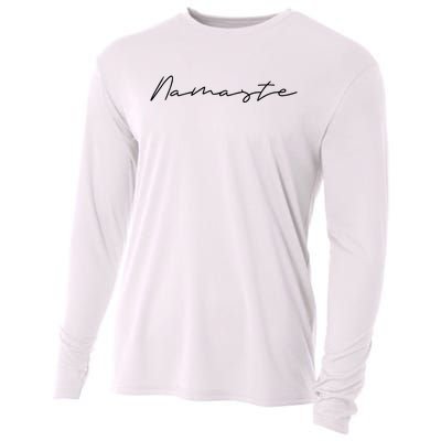 Namaste Meditation Gifts For Spiritual Meditation Practice Cooling Performance Long Sleeve Crew