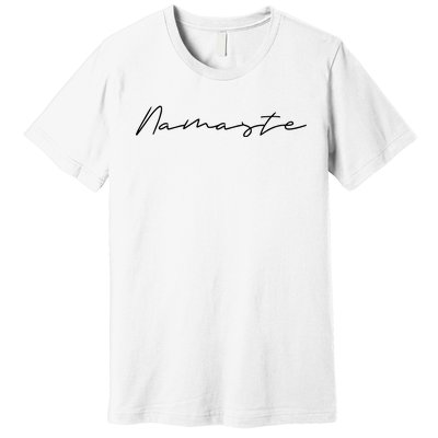 Namaste Meditation Gifts For Spiritual Meditation Practice Premium T-Shirt