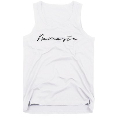 Namaste Meditation Gifts For Spiritual Meditation Practice Tank Top