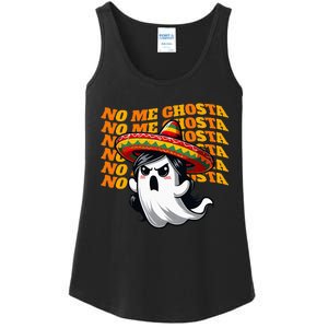 No Me Ghosta Funny Mexican Halloween Ghost Ladies Essential Tank