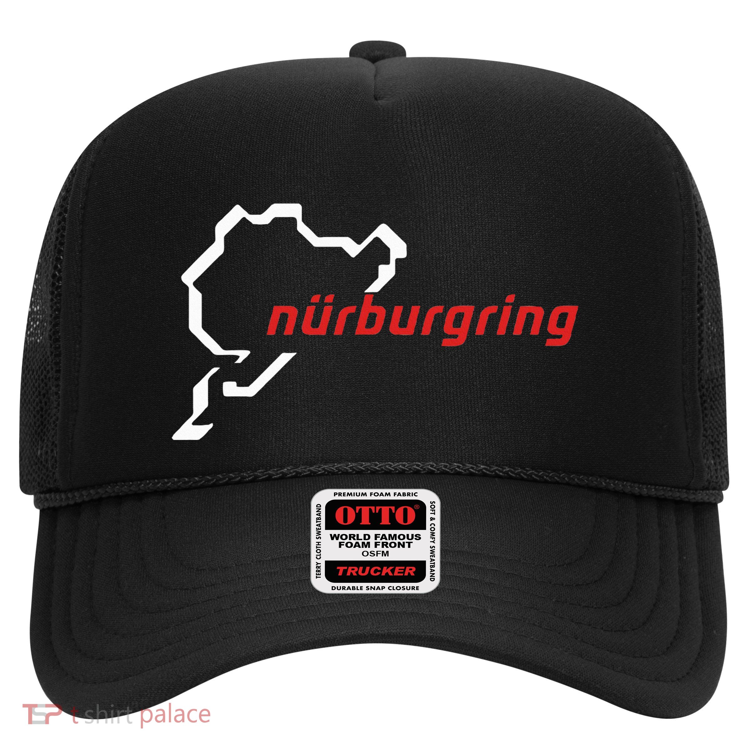 Nurburgring Map Graphic Day Track Gift Trucker Hat