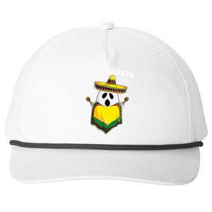 No Me Ghosta Gusta Funny Mexican Halloween Snapback Five-Panel Rope Hat