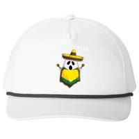 No Me Ghosta Gusta Funny Mexican Halloween Snapback Five-Panel Rope Hat