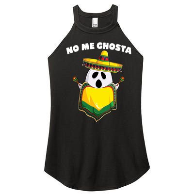 No Me Ghosta Gusta Funny Mexican Halloween Women's Perfect Tri Rocker Tank