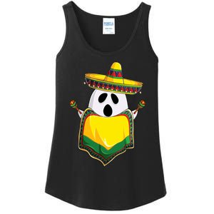 No Me Ghosta Gusta Funny Mexican Halloween Ladies Essential Tank