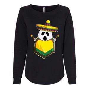 No Me Ghosta Gusta Funny Mexican Halloween Womens California Wash Sweatshirt