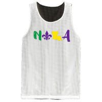 Nola Mardi Gras Jester New Orleans Louisiana Carnival Gift Mesh Reversible Basketball Jersey Tank