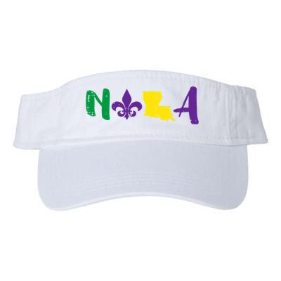 Nola Mardi Gras Jester New Orleans Louisiana Carnival Gift Visor