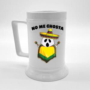 No Me Ghosta Gusta Funny Mexican Halloween Beer Stein