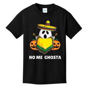 No Me Ghosta Gusta Funny Mexican Halloween Ghost Boo Kids T-Shirt