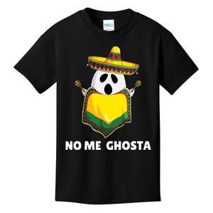 No Me Ghosta Gusta Funny Mexican Halloween Ghost Boo Kids T-Shirt