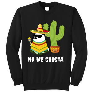 No Me Ghosta Gusta Funny Mexican Halloween Ghost Boo Sweatshirt