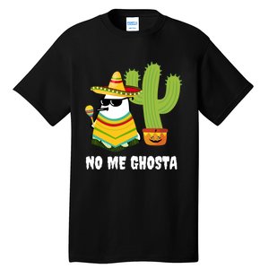 No Me Ghosta Gusta Funny Mexican Halloween Ghost Boo Tall T-Shirt