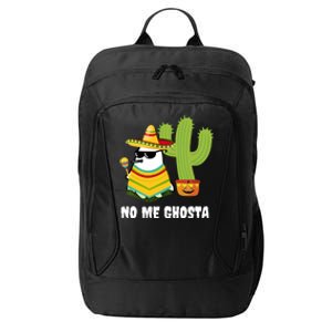 No Me Ghosta Gusta Funny Mexican Halloween Ghost Boo City Backpack