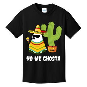 No Me Ghosta Gusta Funny Mexican Halloween Ghost Boo Kids T-Shirt