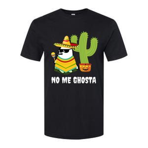 No Me Ghosta Gusta Funny Mexican Halloween Ghost Boo Softstyle CVC T-Shirt