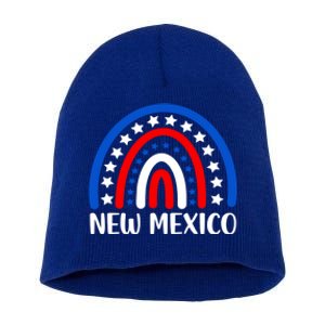 New Mexico Gift I Love New Mexico Usa Gift Short Acrylic Beanie